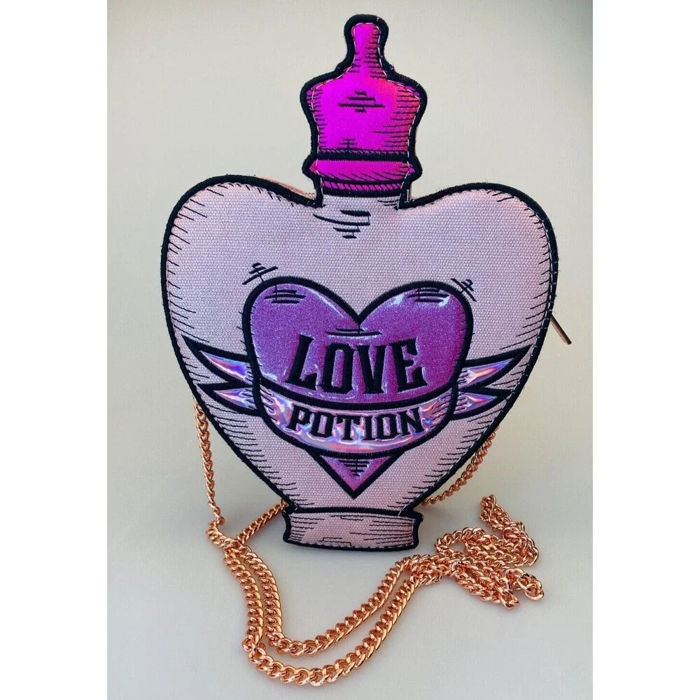 HTF Harry Potter Amortentia Love Potion Danielle Nicole Pink Crossbody Purse Bag